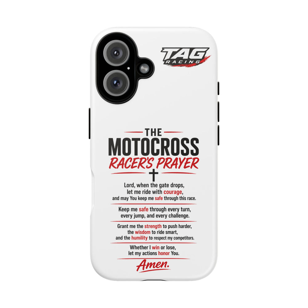 Motocross Racer's Prayer Phone Case – Protective Motocross Christian Gear