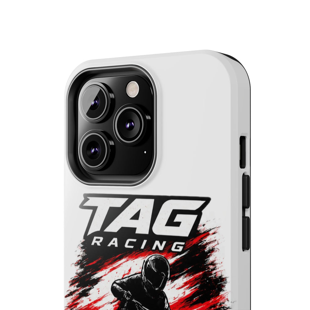 Racing Moto Phone Case — "TAG Racing: Built Different. Ridden Hard."