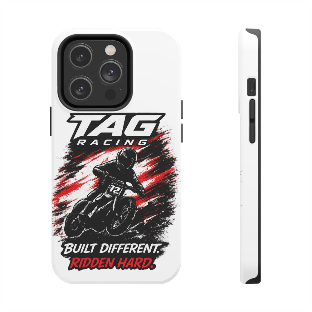 Racing Moto Phone Case — "TAG Racing: Built Different. Ridden Hard."