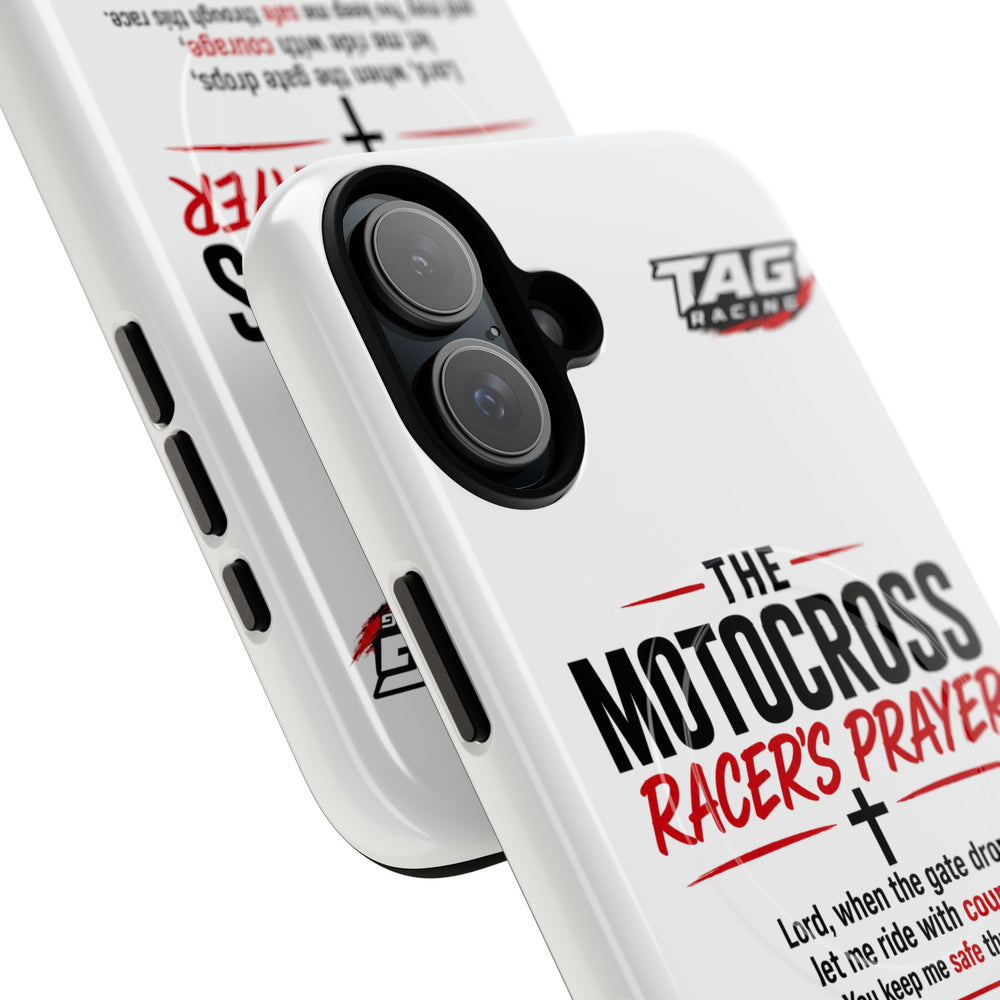 Motocross Racer’s Prayer Phone Case — Tough Magnetic Protective Case