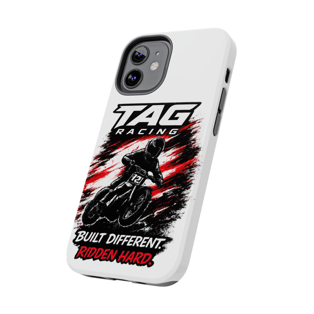 Racing Moto Phone Case — "TAG Racing: Built Different. Ridden Hard."