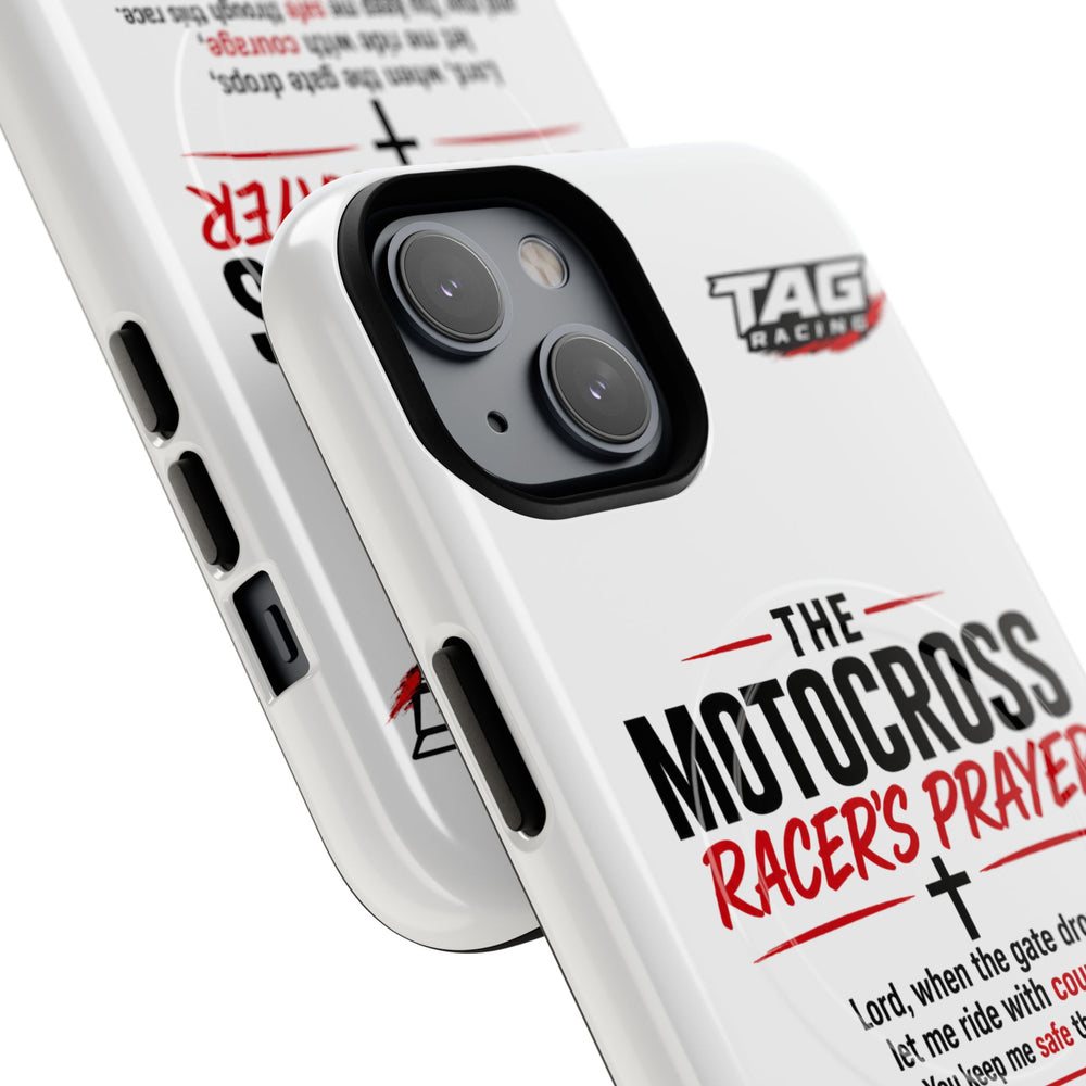 Motocross Racer’s Prayer Phone Case — Tough Magnetic Protective Case