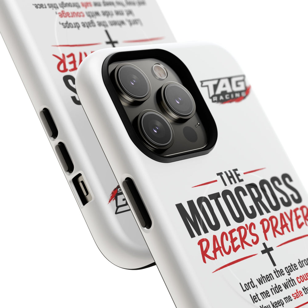 Motocross Racer’s Prayer Phone Case — Tough Magnetic Protective Case