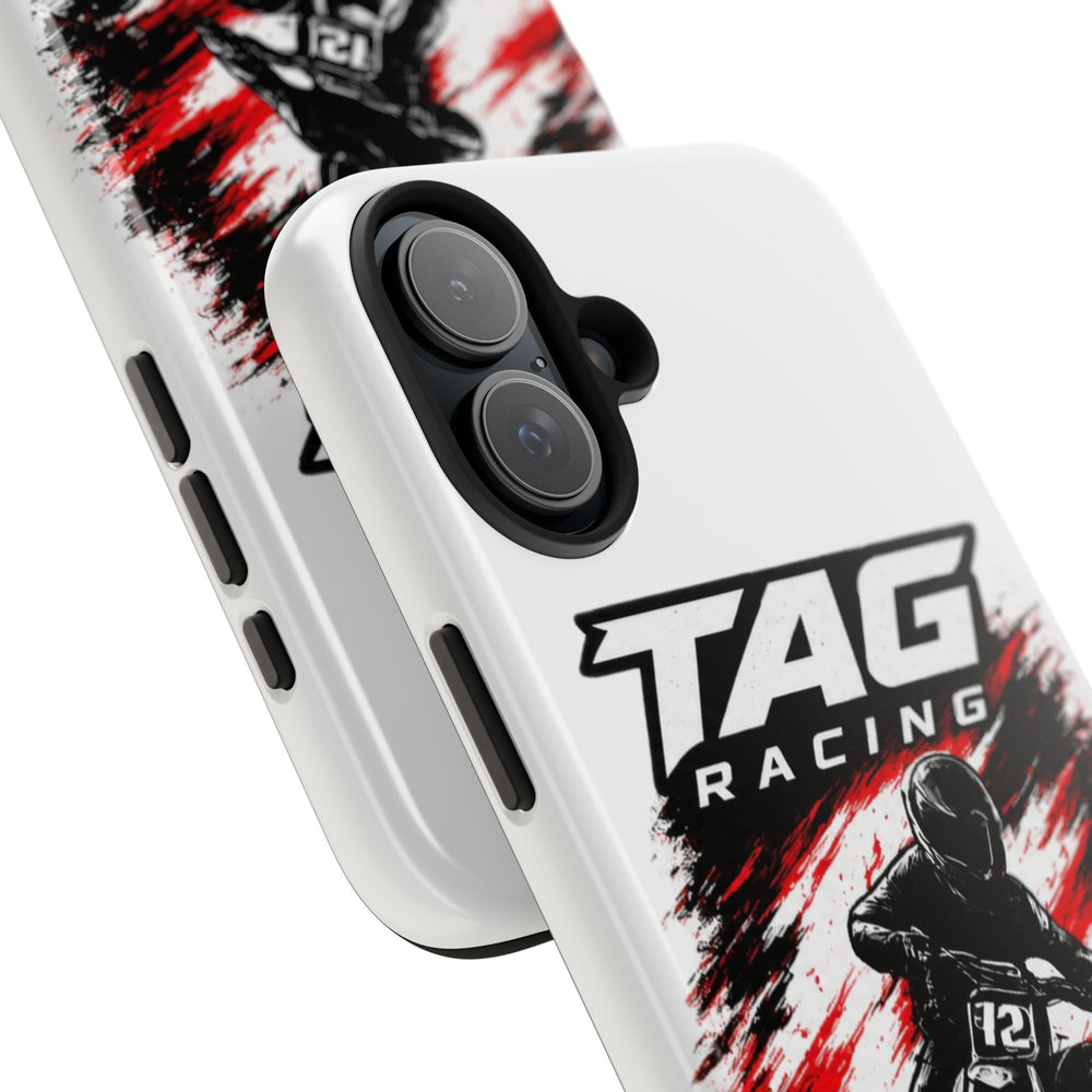 Racing Moto Phone Case — "TAG Racing: Built Different. Ridden Hard."
