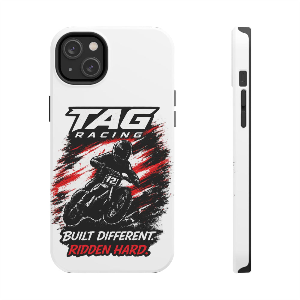Racing Moto Phone Case — "TAG Racing: Built Different. Ridden Hard."