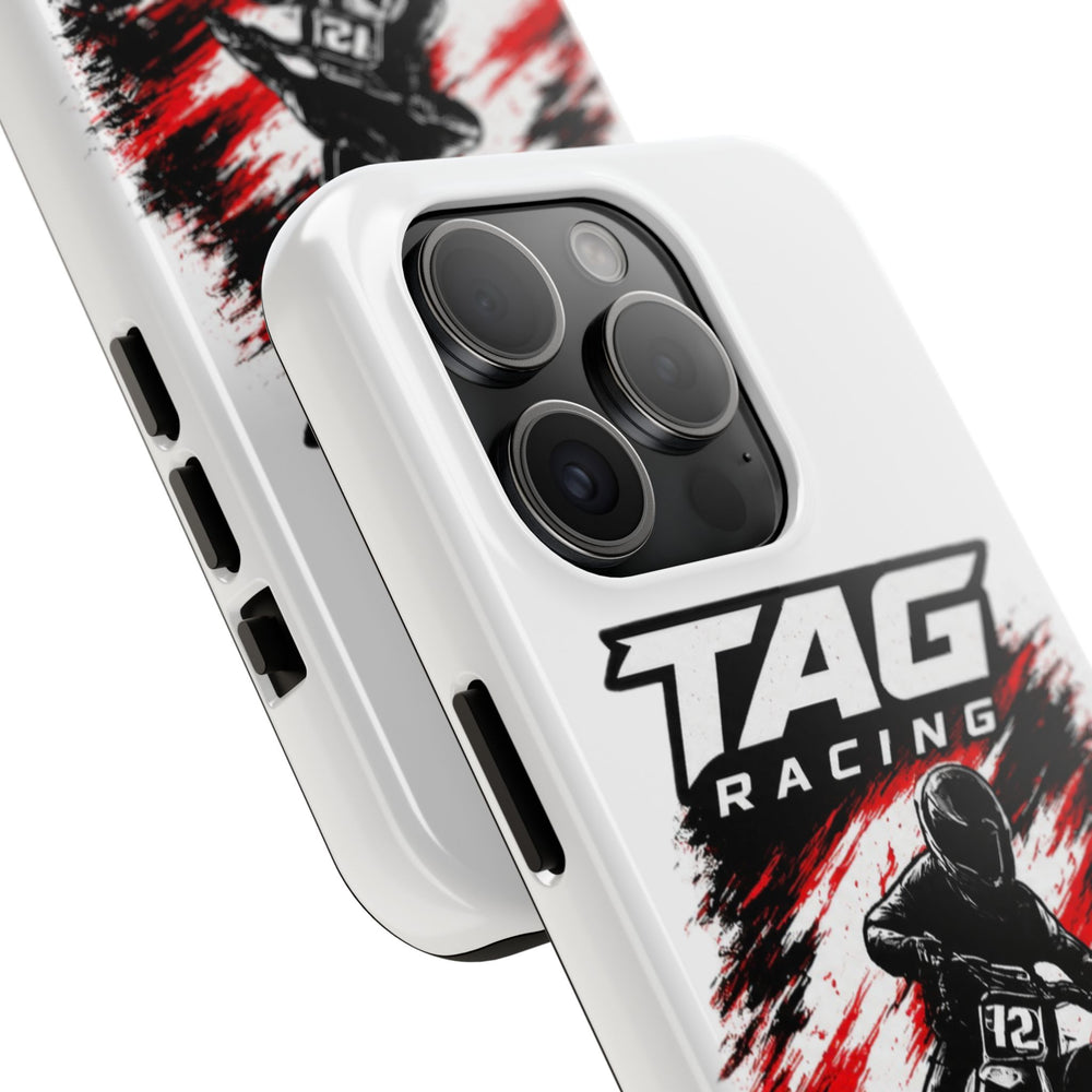 Racing Moto Phone Case — "TAG Racing: Built Different. Ridden Hard."