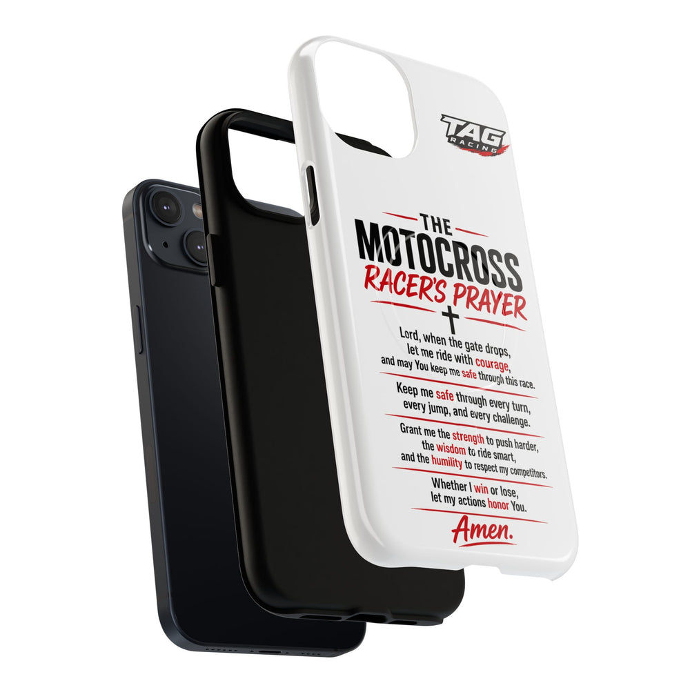 Motocross Racer’s Prayer Phone Case — Tough Magnetic Protective Case