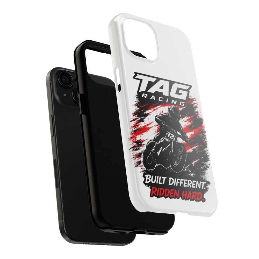 Racing Moto Phone Case — "TAG Racing: Built Different. Ridden Hard."