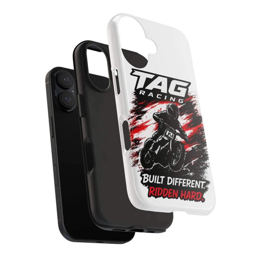 Racing Moto Phone Case — "TAG Racing: Built Different. Ridden Hard."