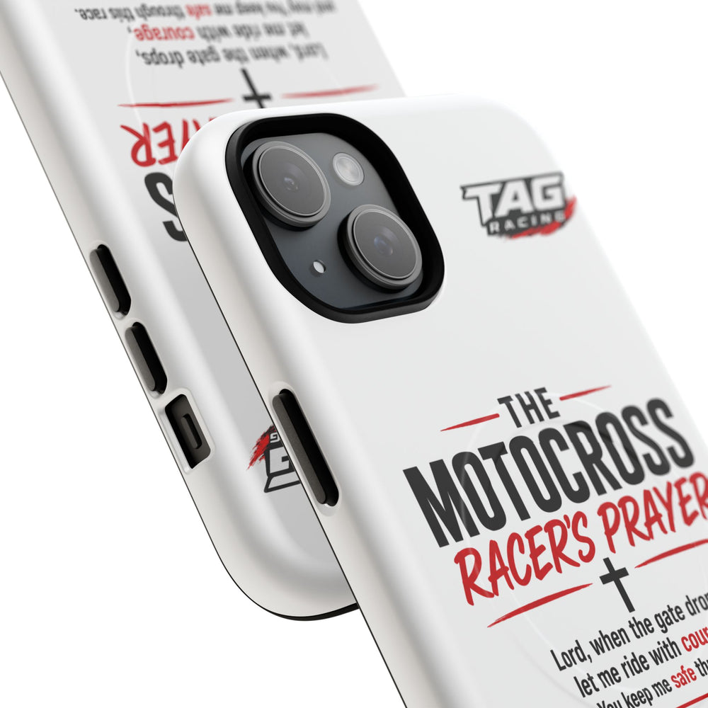 Motocross Racer’s Prayer Phone Case — Tough Magnetic Protective Case
