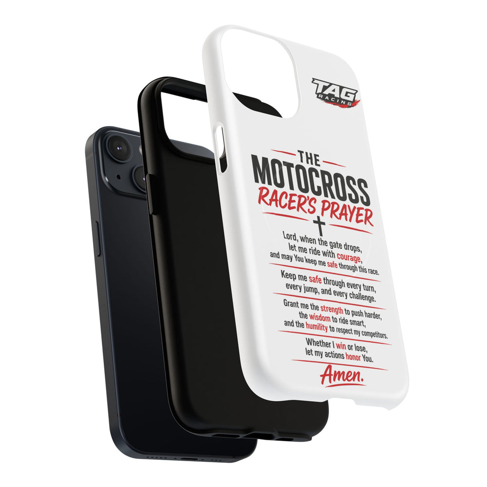 Motocross Racer’s Prayer Phone Case — Tough Magnetic Protective Case