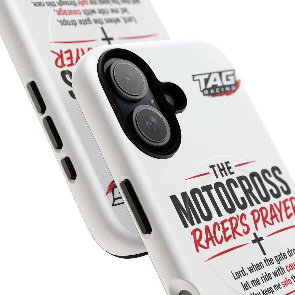 Motocross Racer’s Prayer Phone Case — Tough Magnetic Protective Case