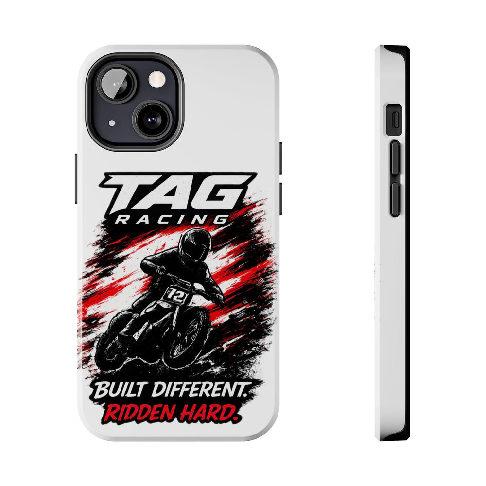 Racing Moto Phone Case — "TAG Racing: Built Different. Ridden Hard."