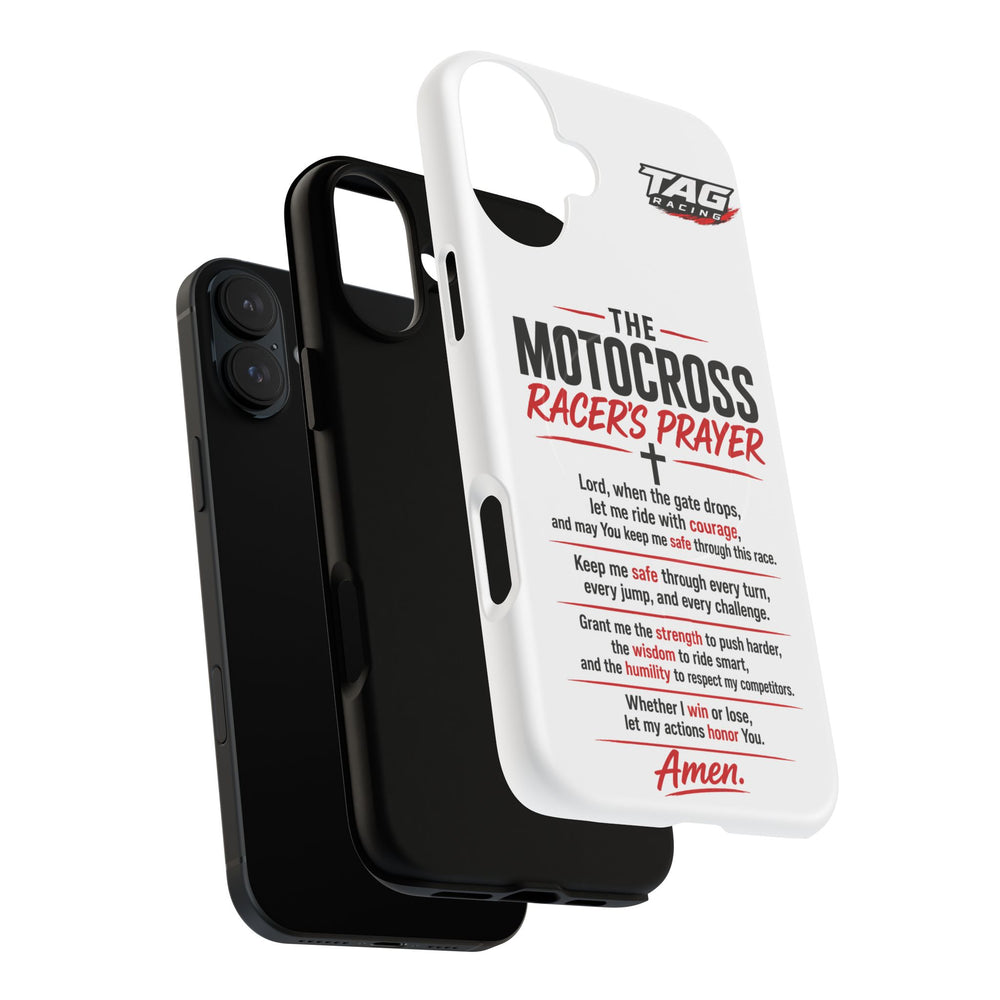 Motocross Racer’s Prayer Phone Case — Tough Magnetic Protective Case