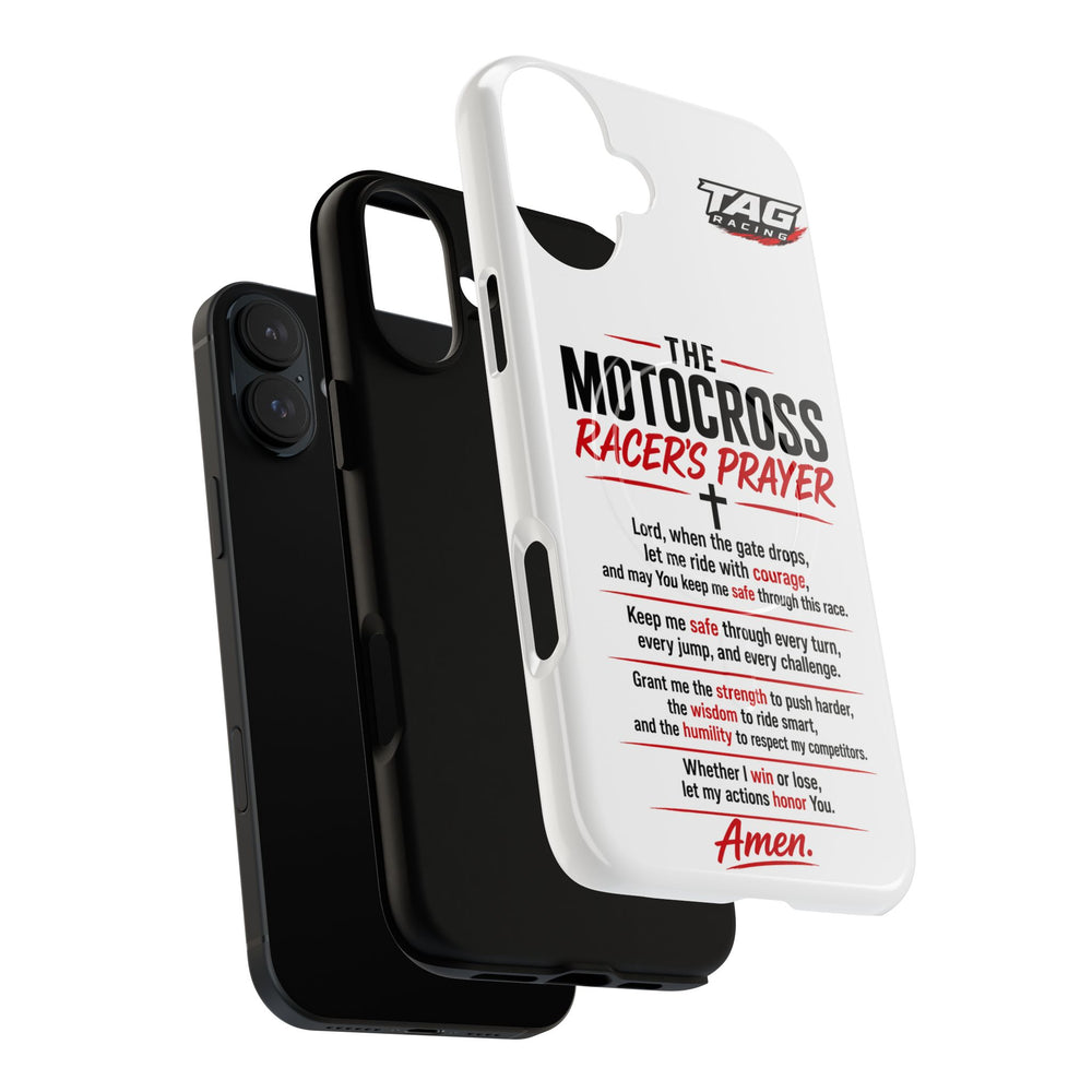 Motocross Racer’s Prayer Phone Case — Tough Magnetic Protective Case