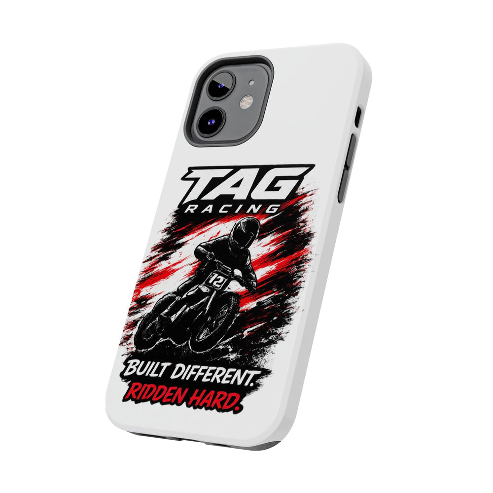 Racing Moto Phone Case — "TAG Racing: Built Different. Ridden Hard."