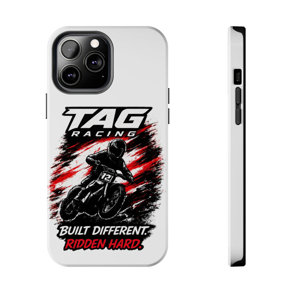 Racing Moto Phone Case — "TAG Racing: Built Different. Ridden Hard."