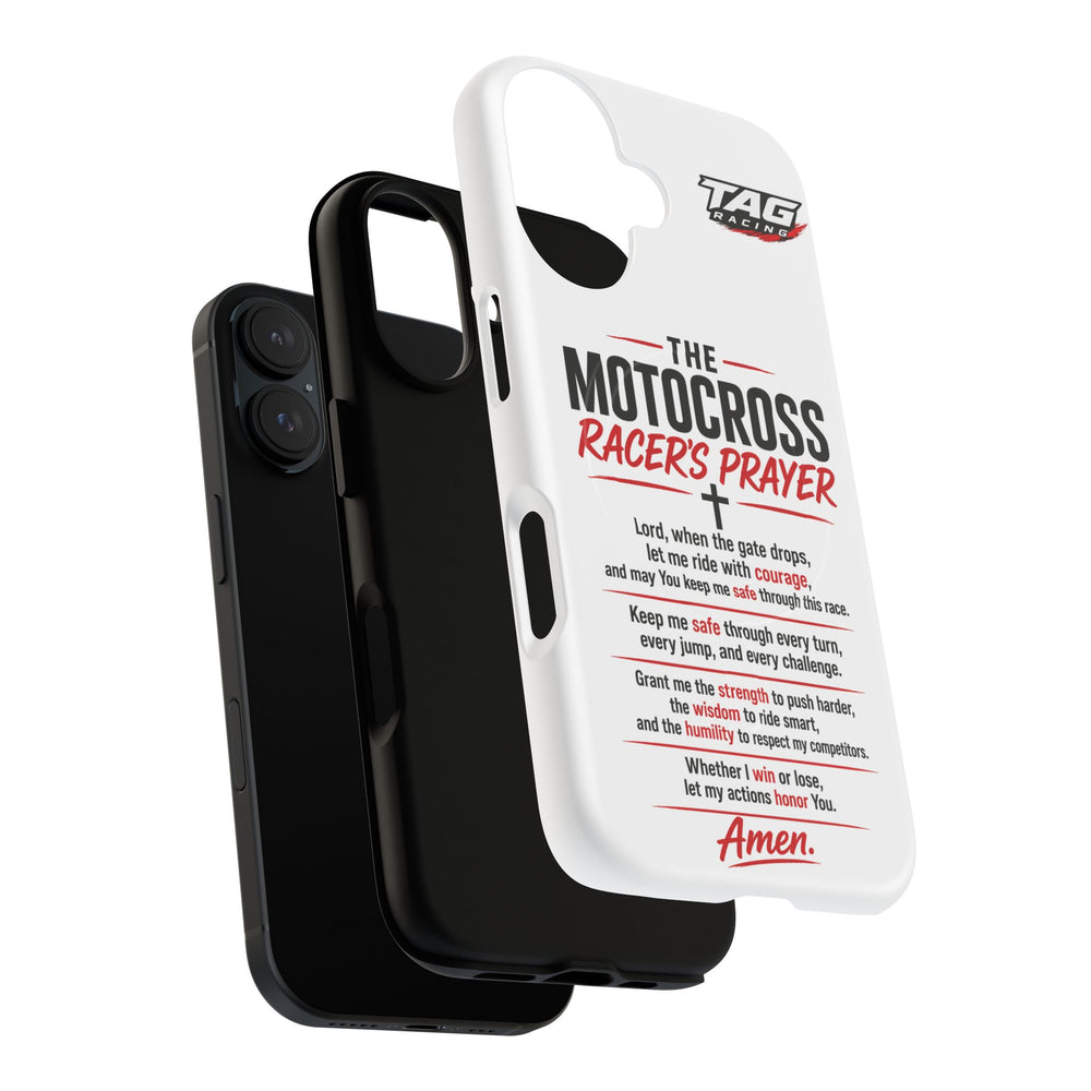 Motocross Racer’s Prayer Phone Case — Tough Magnetic Protective Case