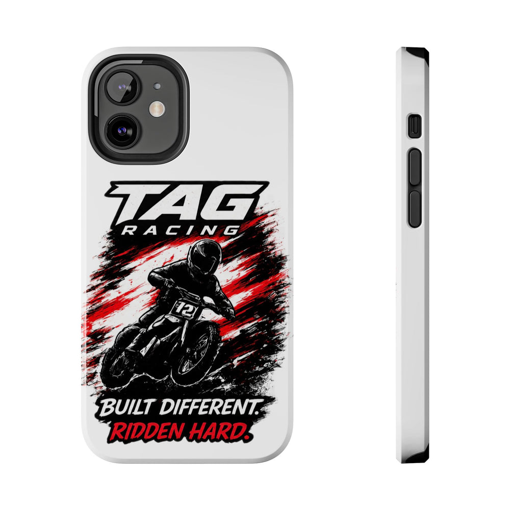 Racing Moto Phone Case — "TAG Racing: Built Different. Ridden Hard."