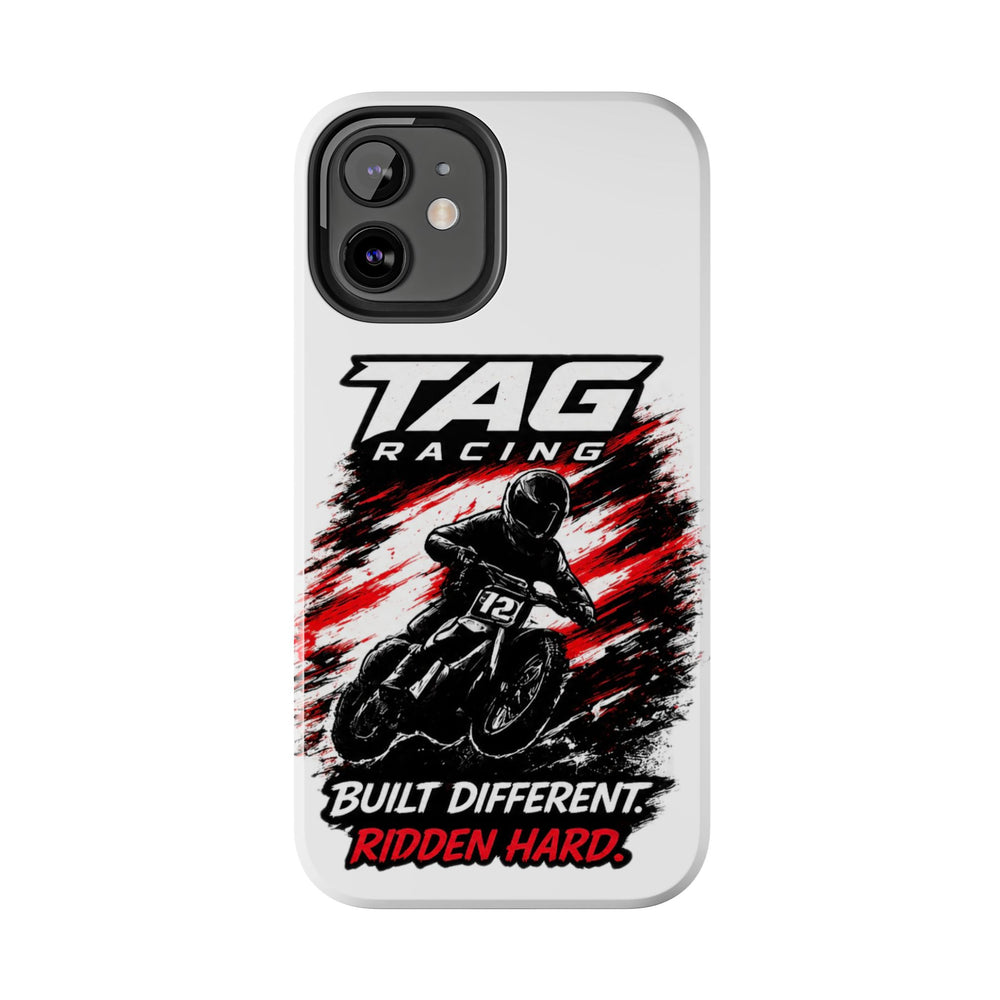 Racing Moto Phone Case — "TAG Racing: Built Different. Ridden Hard."