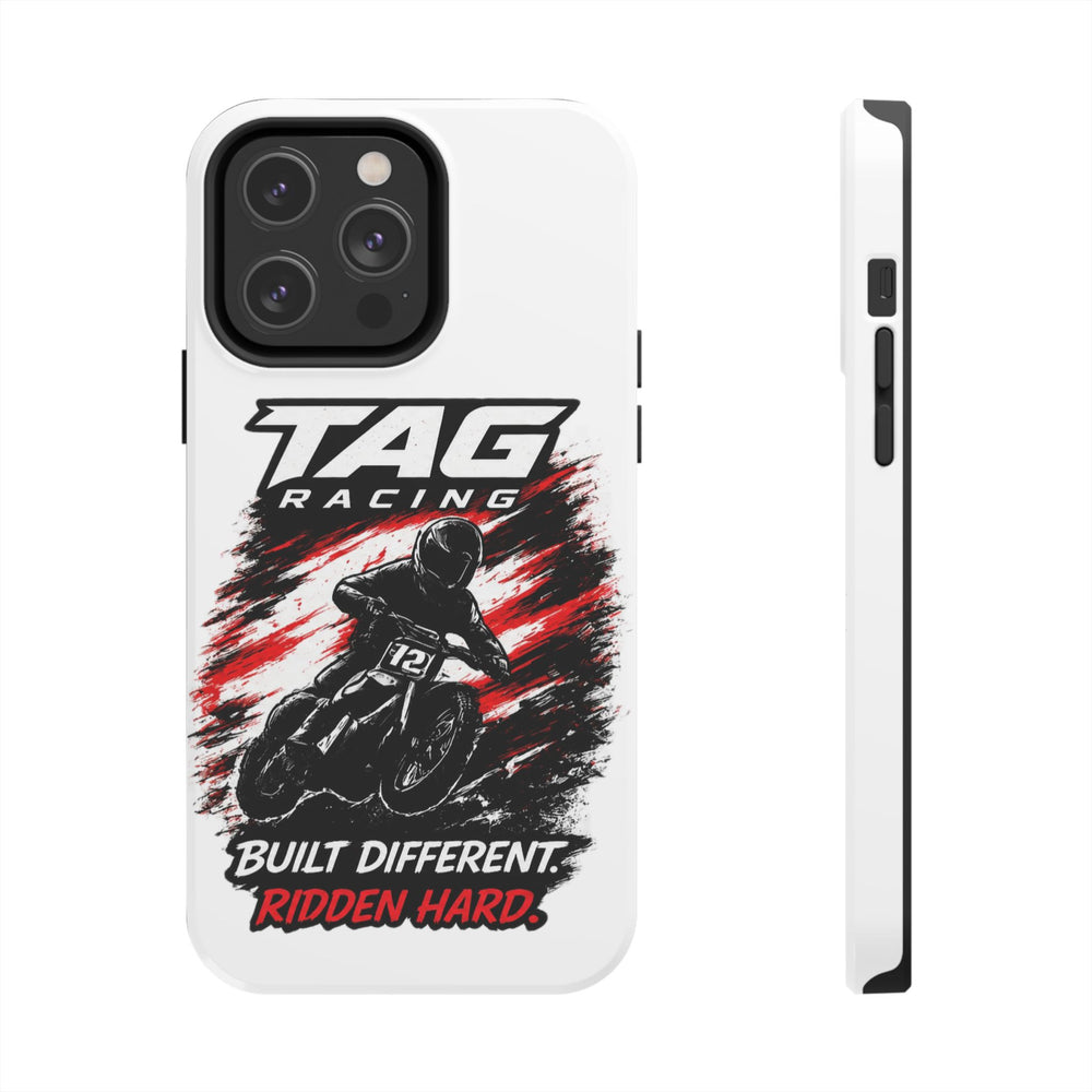 Racing Moto Phone Case — "TAG Racing: Built Different. Ridden Hard."