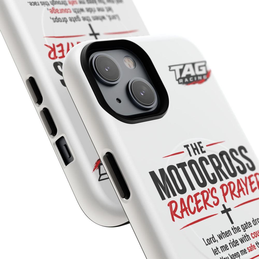 Motocross Racer’s Prayer Phone Case — Tough Magnetic Protective Case