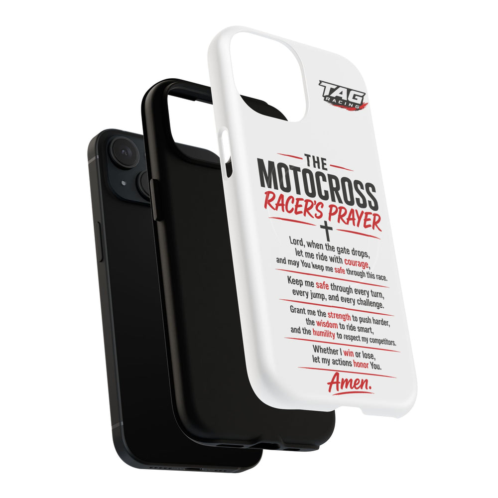 Motocross Racer’s Prayer Phone Case — Tough Magnetic Protective Case