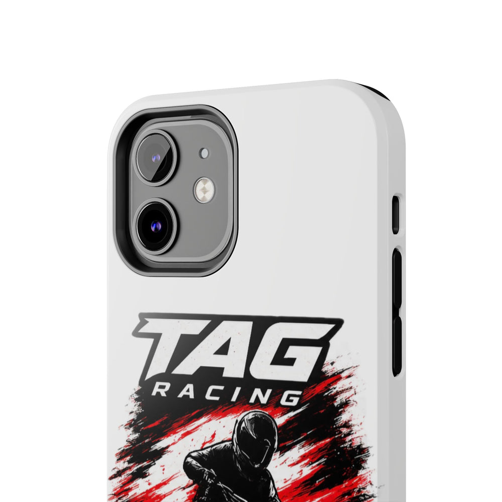 Racing Moto Phone Case — "TAG Racing: Built Different. Ridden Hard."