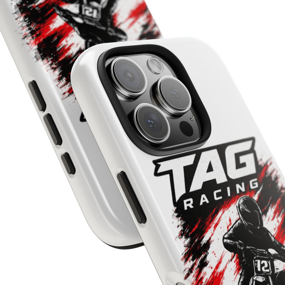 Racing Moto Phone Case — "TAG Racing: Built Different. Ridden Hard."