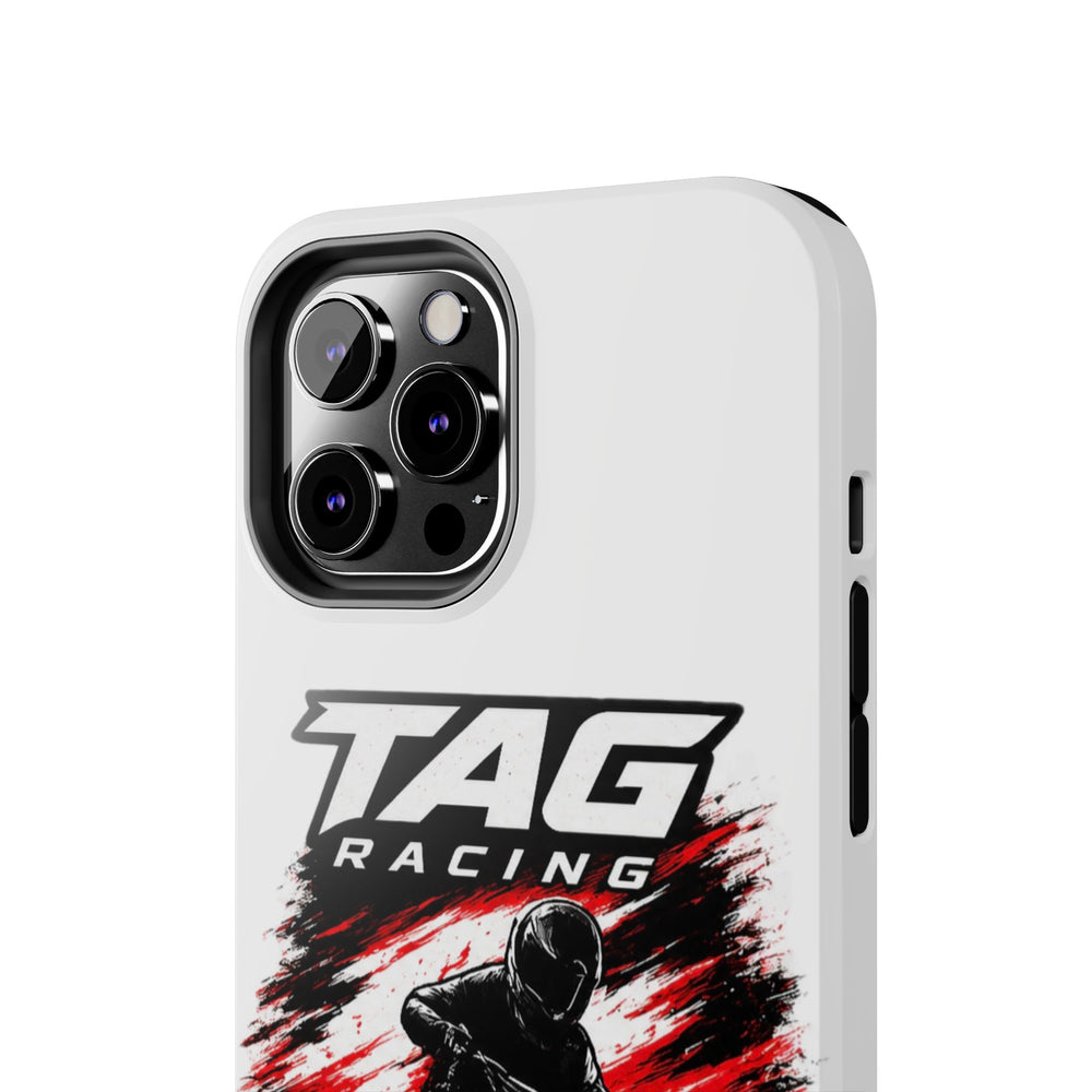 Racing Moto Phone Case — "TAG Racing: Built Different. Ridden Hard."