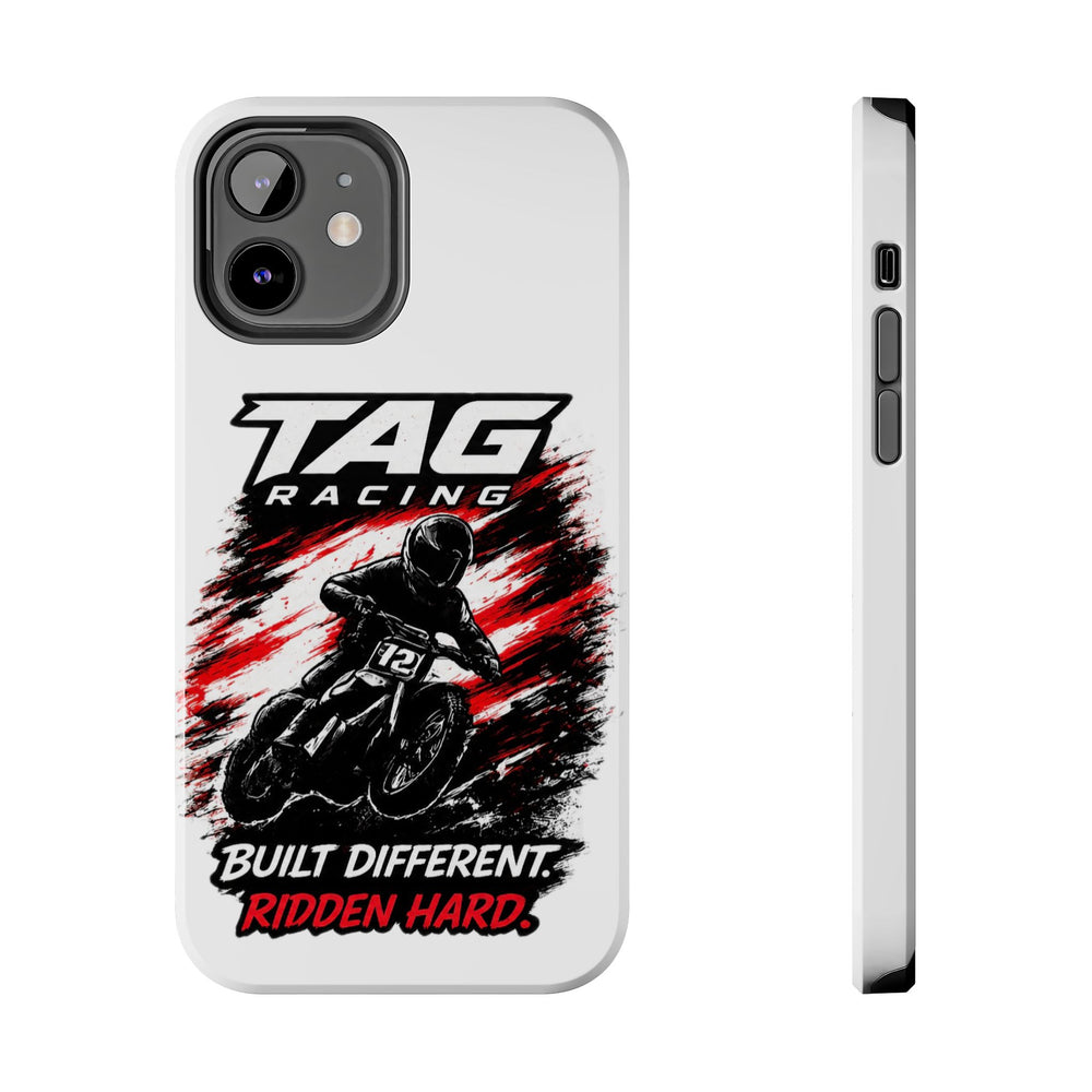 Racing Moto Phone Case — "TAG Racing: Built Different. Ridden Hard."