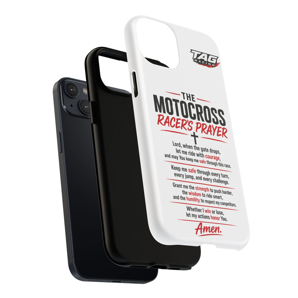 Motocross Racer’s Prayer Phone Case — Tough Magnetic Protective Case