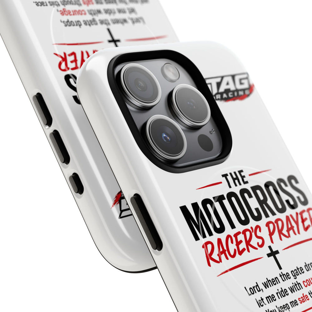 Motocross Racer’s Prayer Phone Case — Tough Magnetic Protective Case