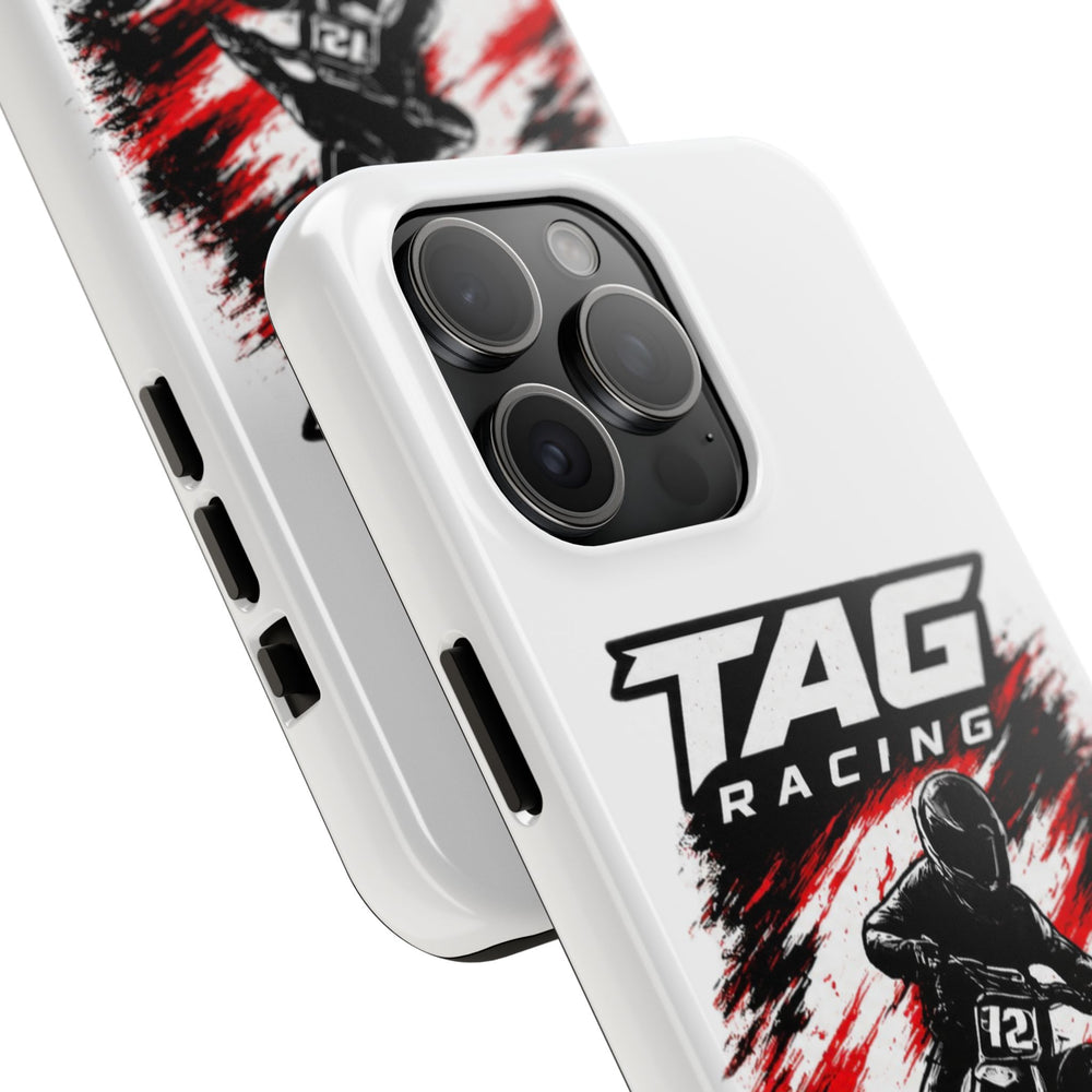Racing Moto Phone Case — "TAG Racing: Built Different. Ridden Hard."