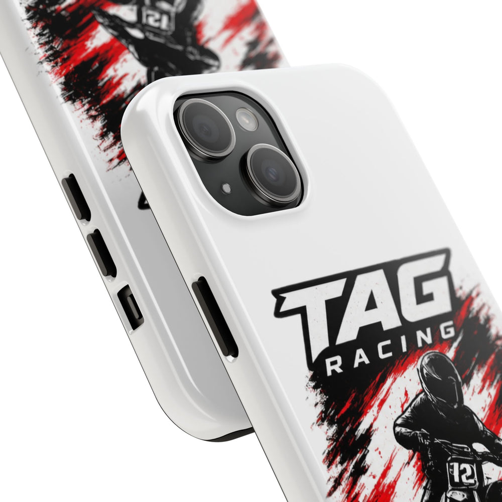 Racing Moto Phone Case — "TAG Racing: Built Different. Ridden Hard."