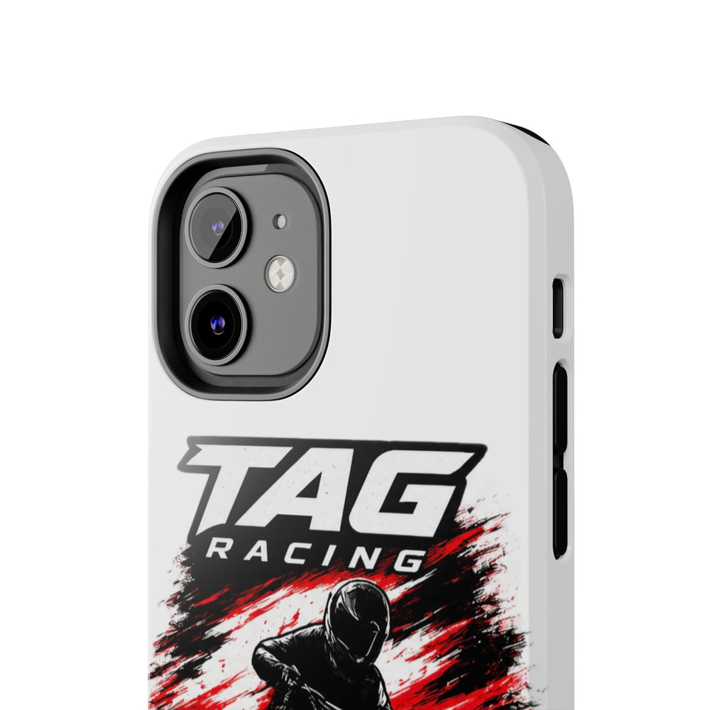 Racing Moto Phone Case — "TAG Racing: Built Different. Ridden Hard."