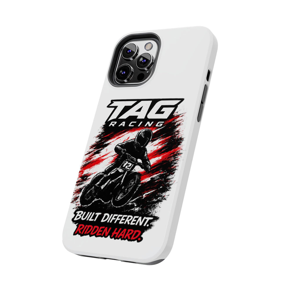 Racing Moto Phone Case — "TAG Racing: Built Different. Ridden Hard."