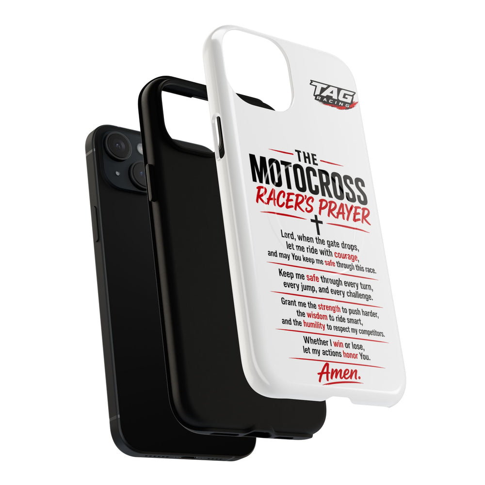 Motocross Racer’s Prayer Phone Case — Tough Magnetic Protective Case
