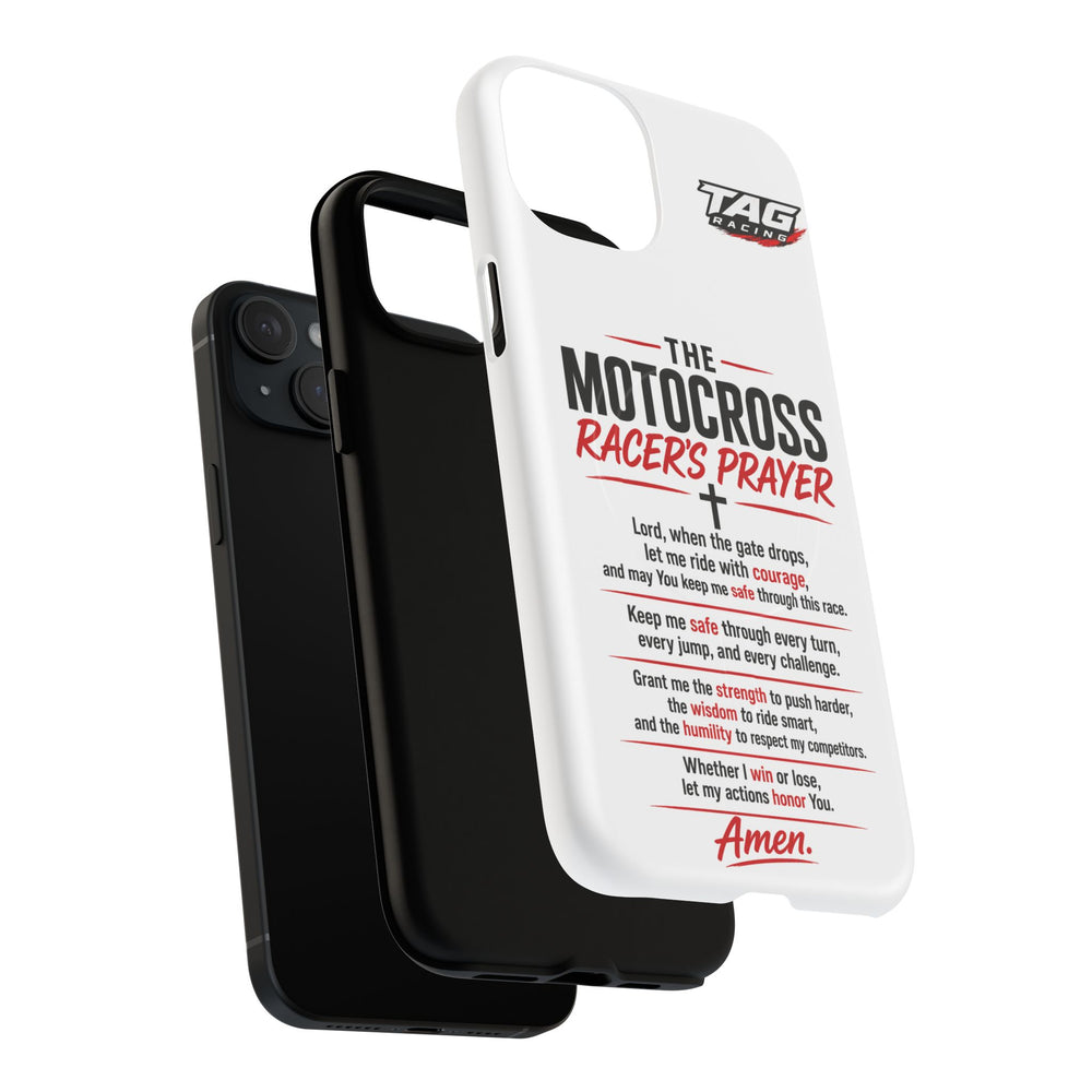 Motocross Racer’s Prayer Phone Case — Tough Magnetic Protective Case