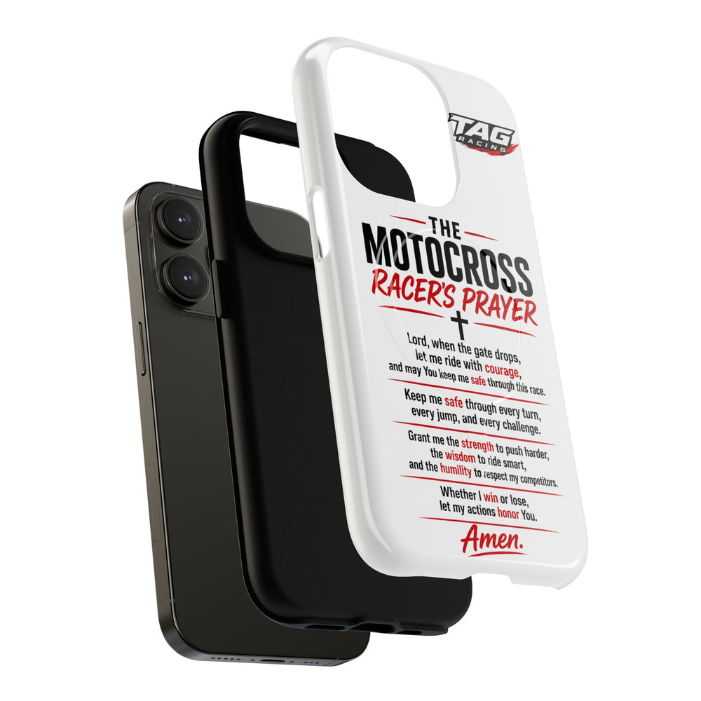 Motocross Racer’s Prayer Phone Case — Tough Magnetic Protective Case