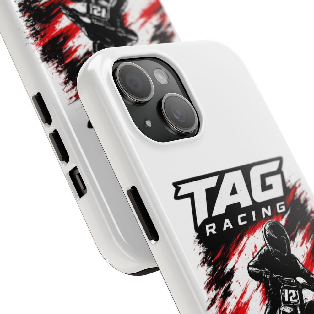Racing Moto Phone Case — "TAG Racing: Built Different. Ridden Hard."