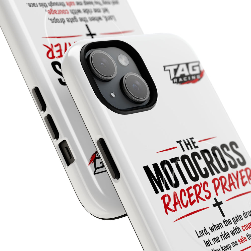 Motocross Racer’s Prayer Phone Case — Tough Magnetic Protective Case