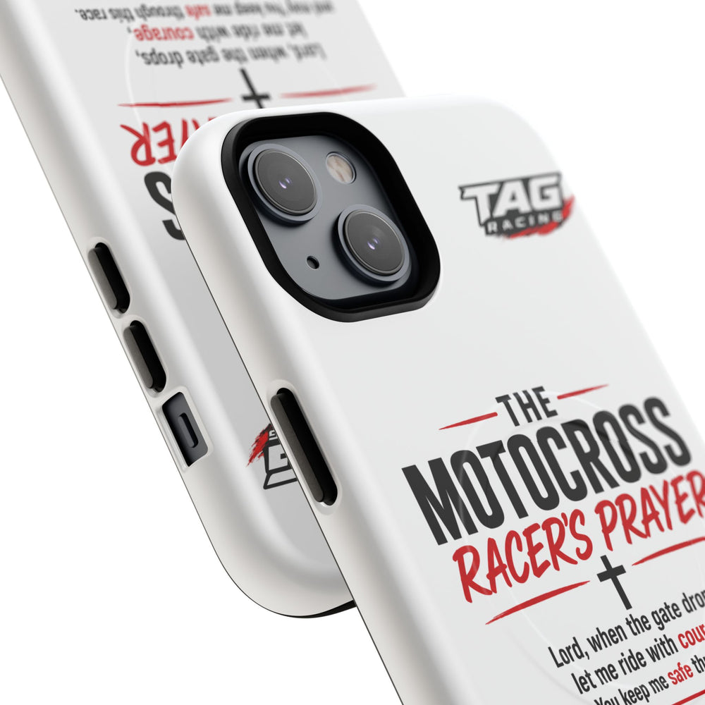 Motocross Racer’s Prayer Phone Case — Tough Magnetic Protective Case
