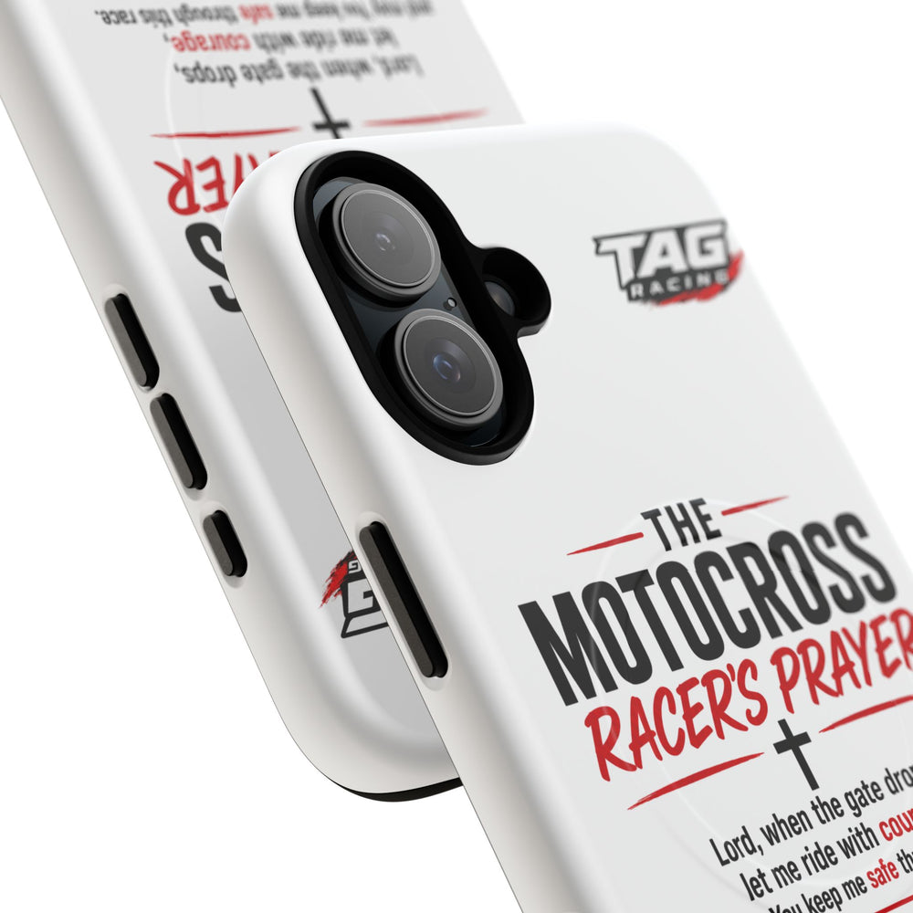 Motocross Racer’s Prayer Phone Case — Tough Magnetic Protective Case