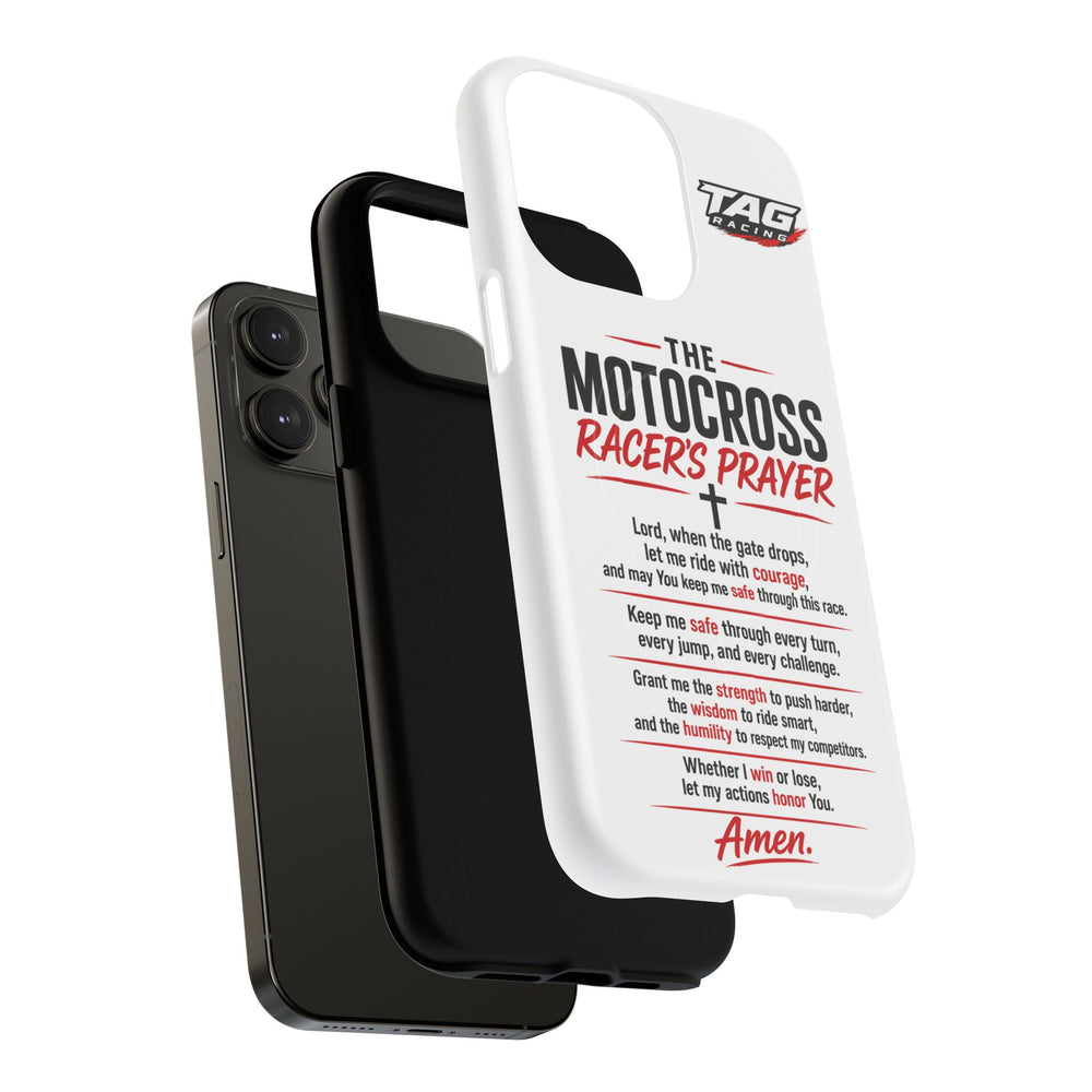 Motocross Racer’s Prayer Phone Case — Tough Magnetic Protective Case