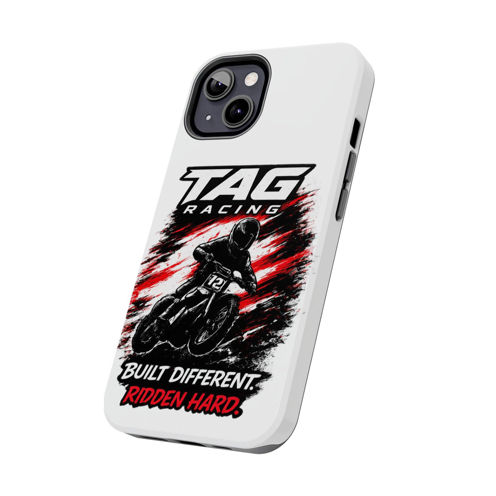Racing Moto Phone Case — "TAG Racing: Built Different. Ridden Hard."