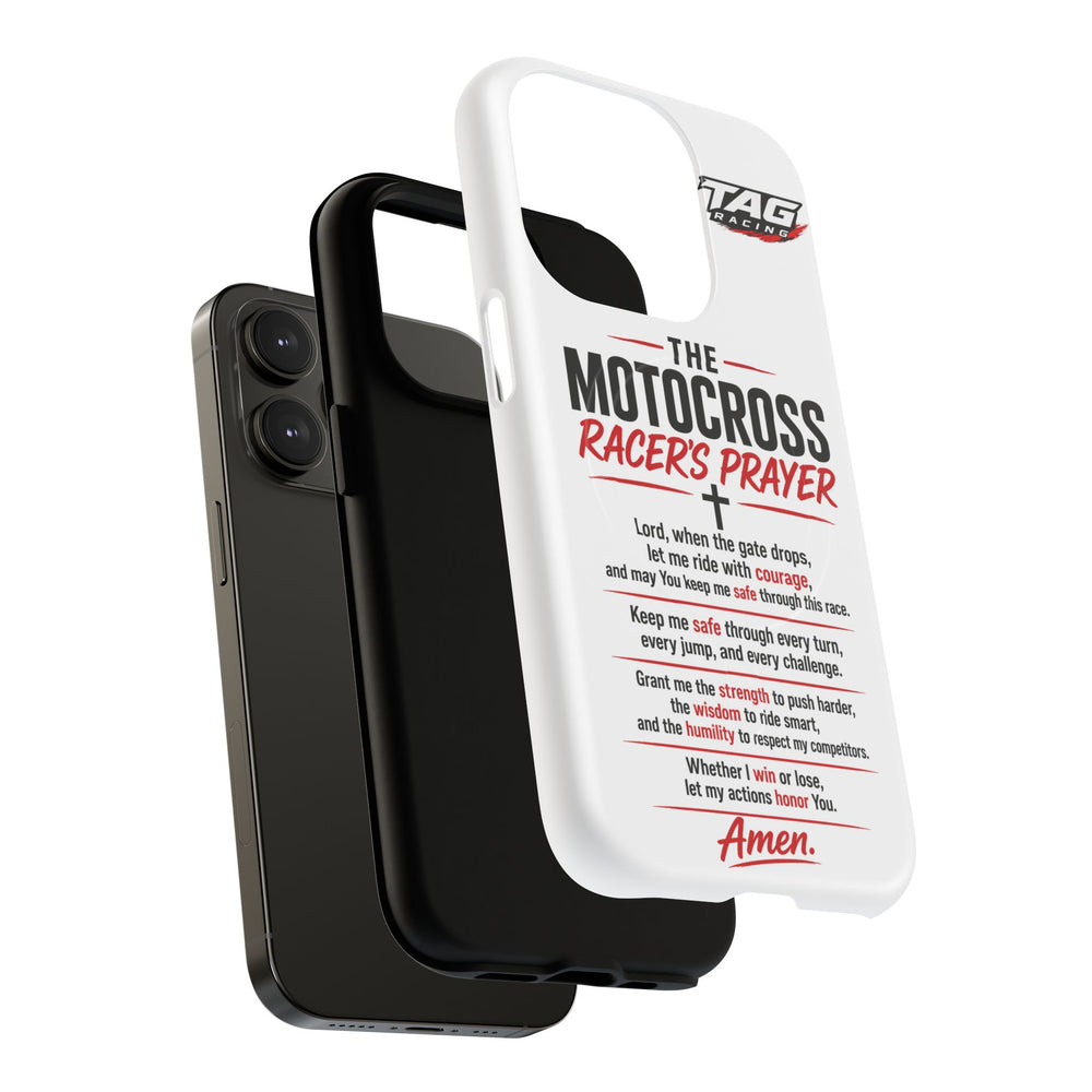 Motocross Racer’s Prayer Phone Case — Tough Magnetic Protective Case
