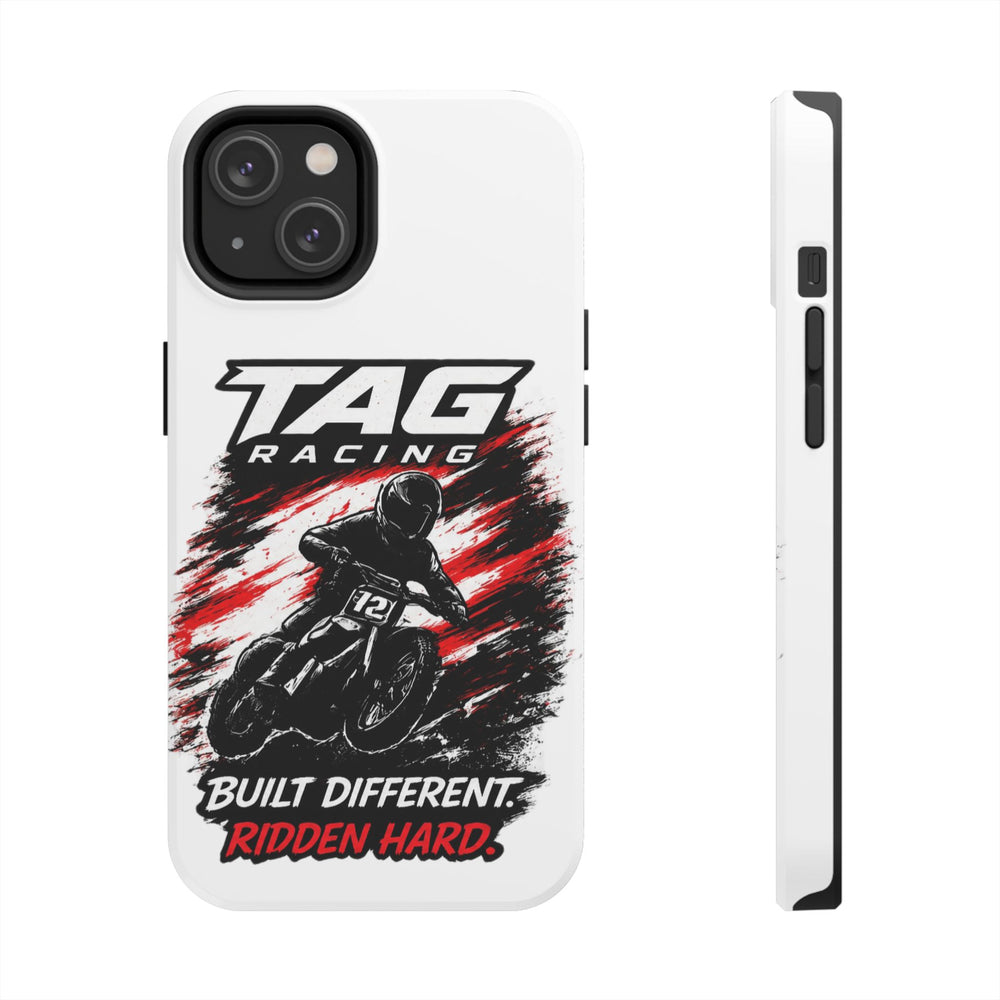Racing Moto Phone Case — "TAG Racing: Built Different. Ridden Hard."