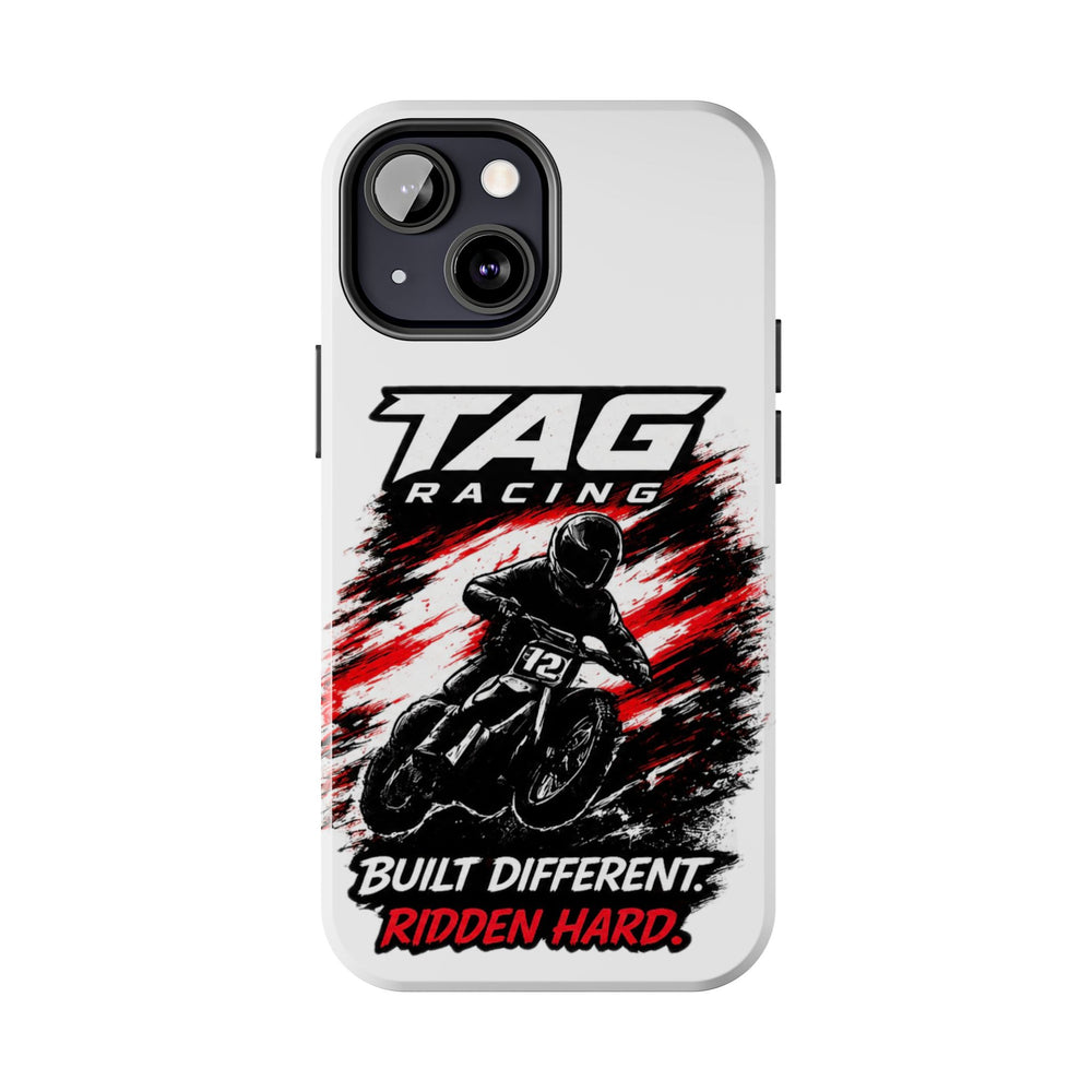 Racing Moto Phone Case — "TAG Racing: Built Different. Ridden Hard."