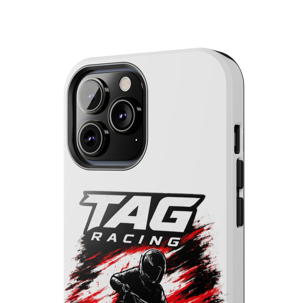 Racing Moto Phone Case — "TAG Racing: Built Different. Ridden Hard."